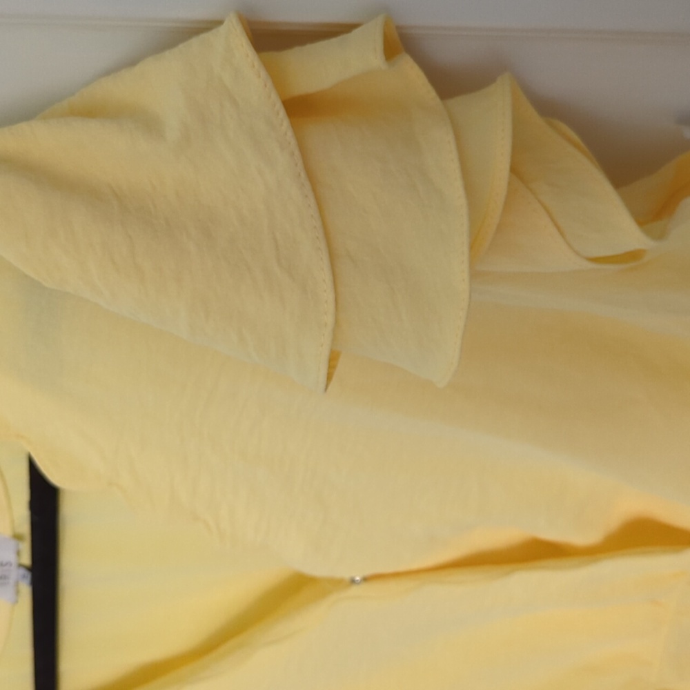 Iris Yellow Ruffle Top - Picture 3 of 4